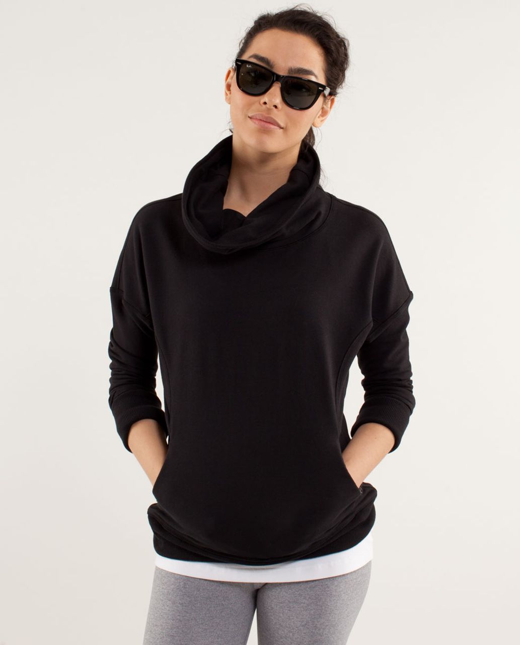 lululemon funnel neck sweatshirt