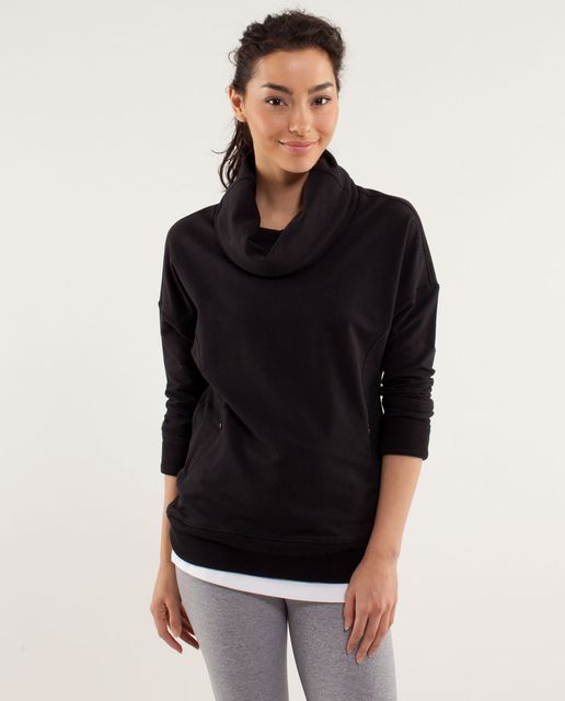 Lululemon Run: Rest Day Pullover - Black - lulu fanatics