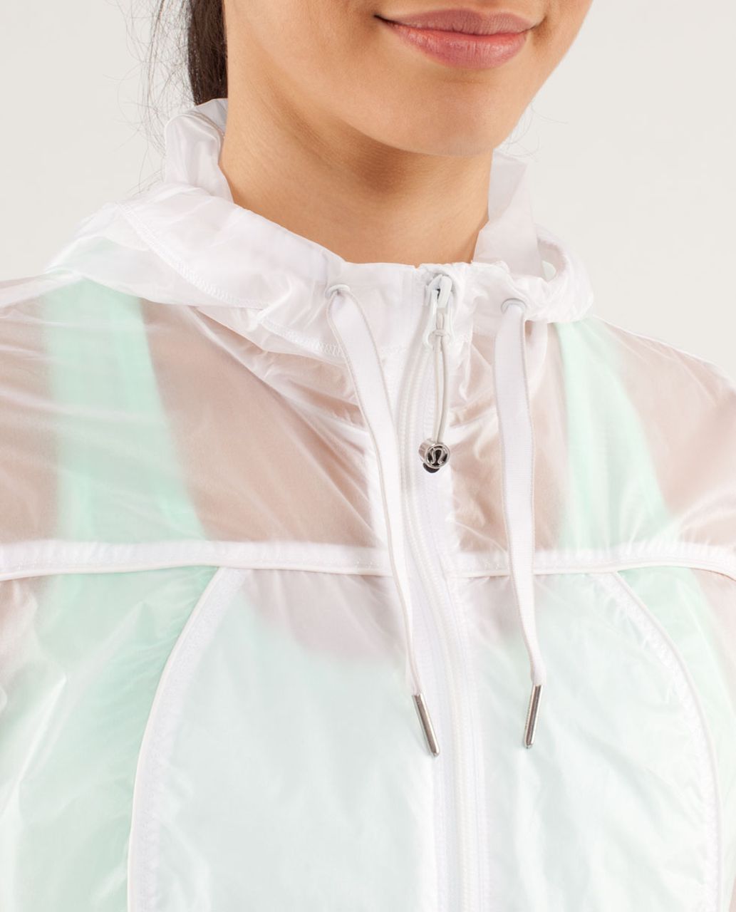 Lululemon Transparent-See Jacket - White