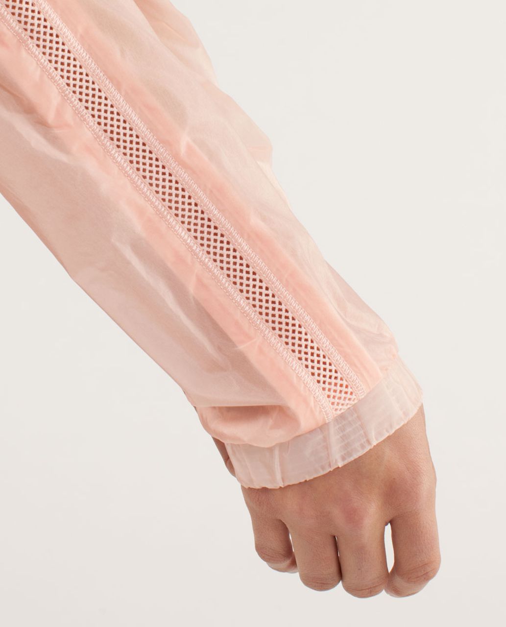 Lululemon Transparent-See Jacket - Parfait Pink / Pinkelicious