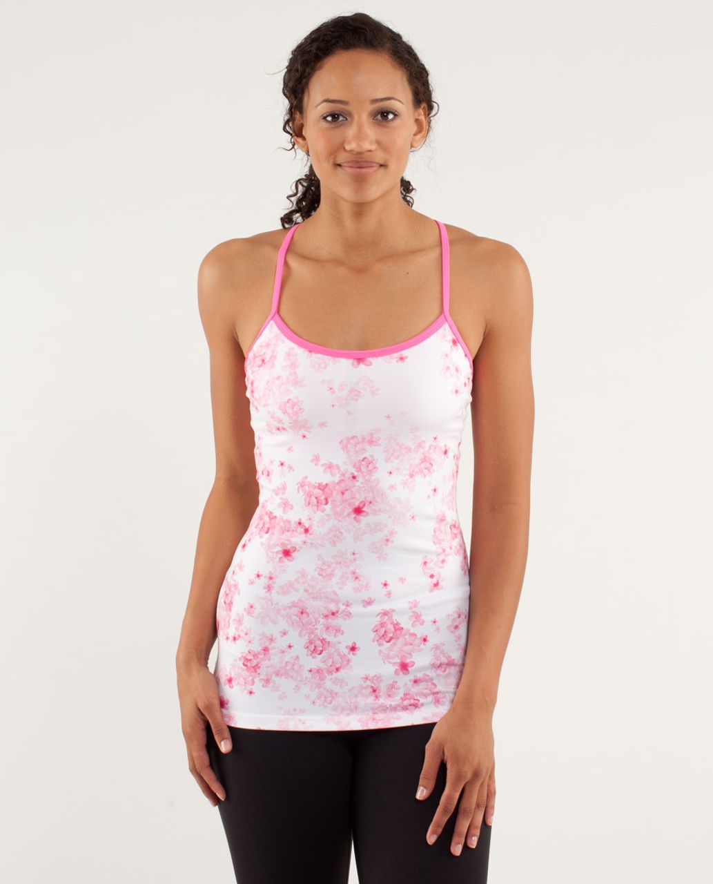 Lululemon Power Y Tank Top in Pink Size 8