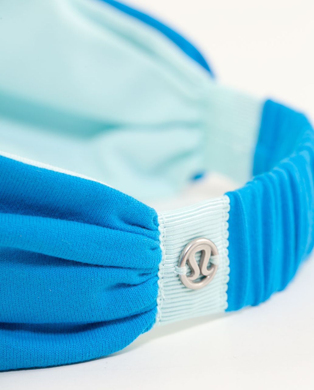 Lululemon Bang Buster Headband *Reversible - Beach Blanket Blue /  Aquamarine - lulu fanatics