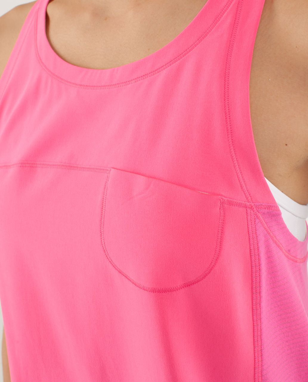 Lululemon Run:  Silver Lining Tank - Pinkelicious