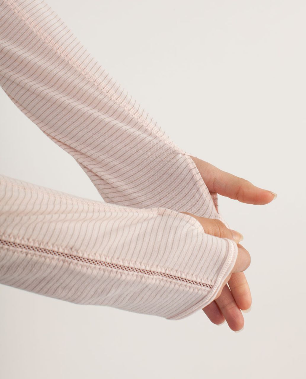 Lululemon Run:  Silver Lining Long Sleeve - Parfait Pink / Pinkelicious