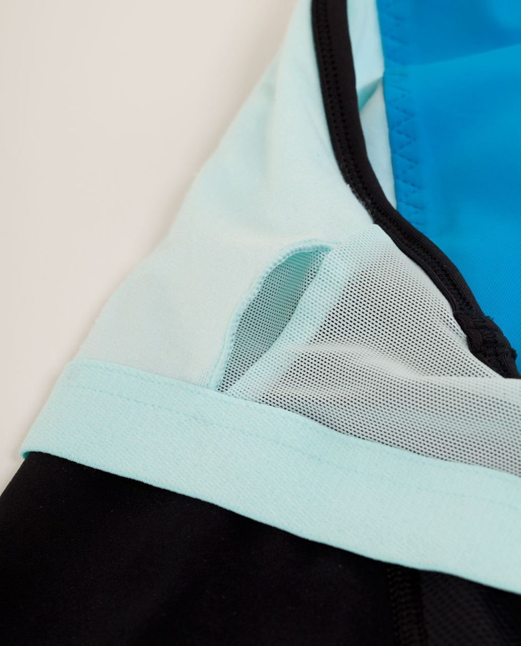 Lululemon Cardio Kick Tank - Beach Blanket Blue / Aquamarine / Black ...