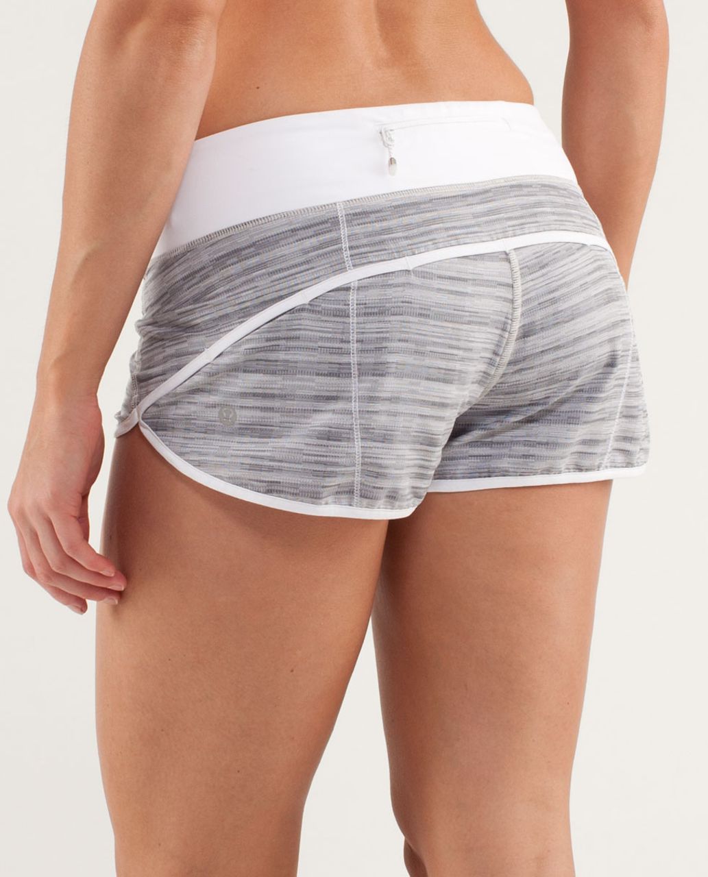 Lululemon Run: Speed Short - Wee Are From Space White Combo