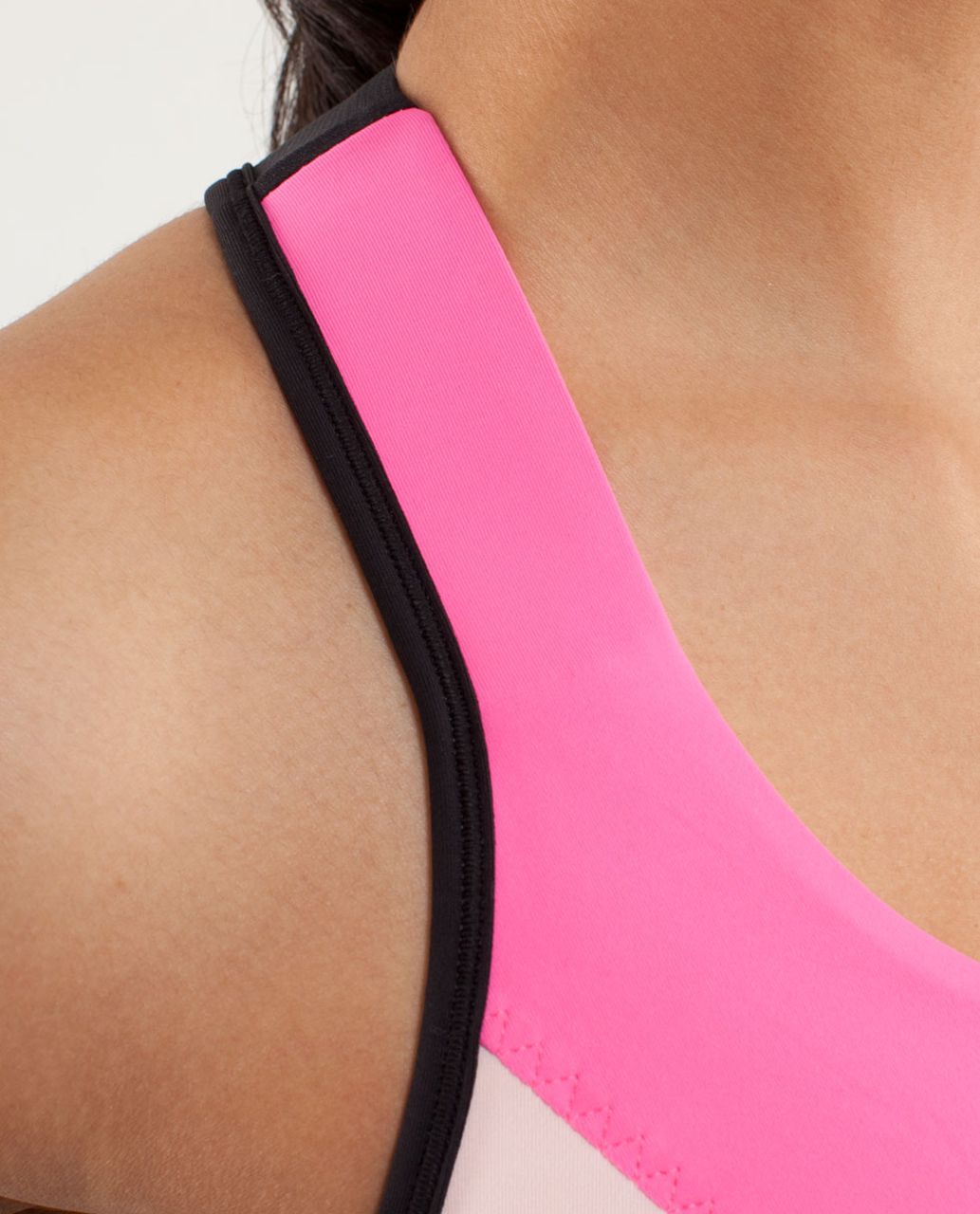 Lululemon Cardio Kick Tank - Pinkelicious / Parfait Pink / Black