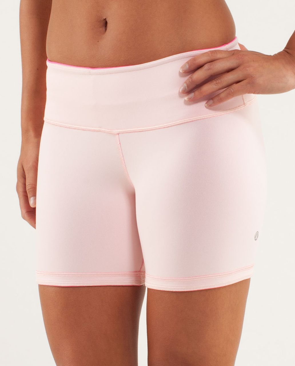 Lululemon Reverse Groove Short (Regular) - Parfait Pink / Pinkelicious