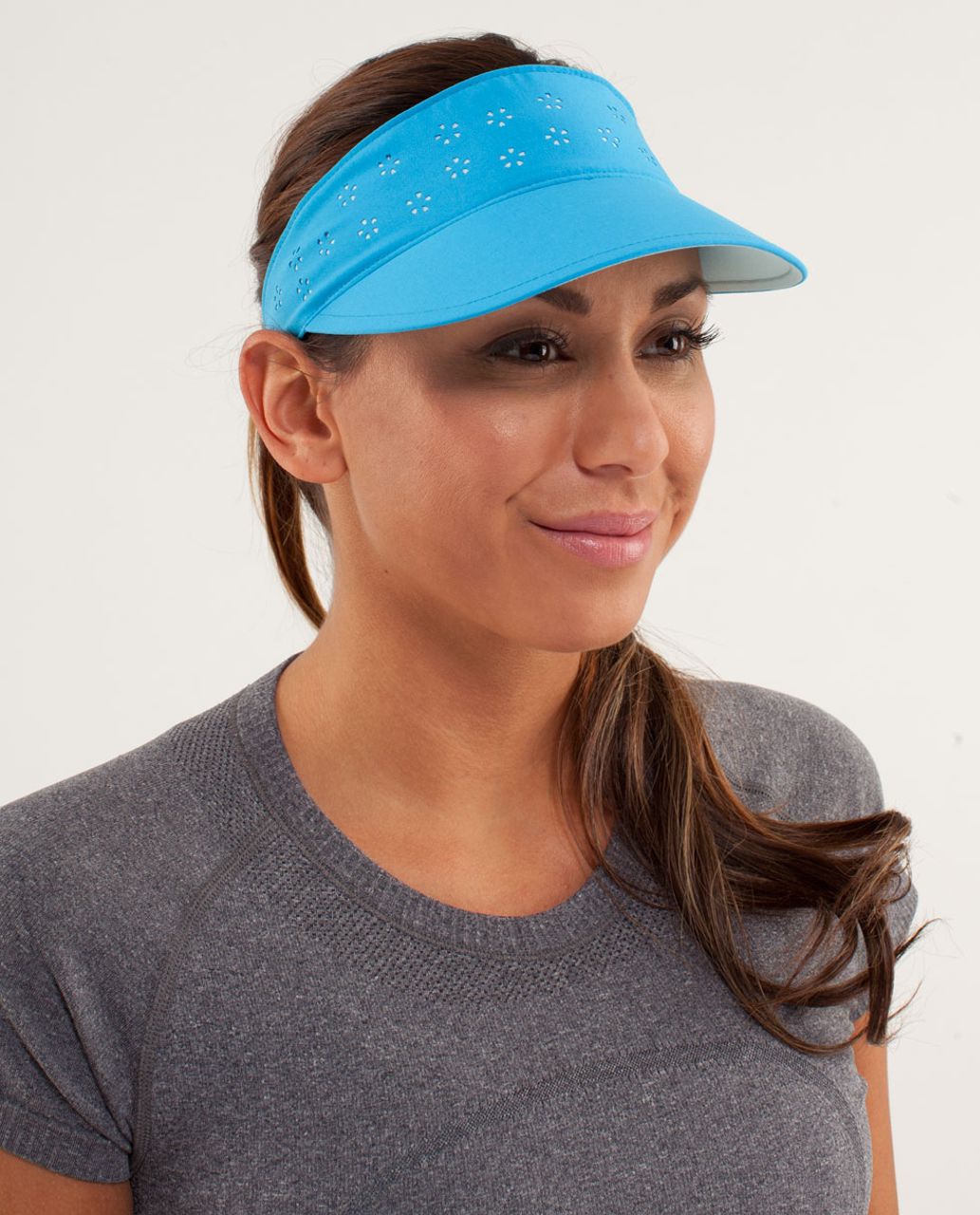 Lululemon Shady Lady Run Visor - Beach Blanket Blue / Aquamarine