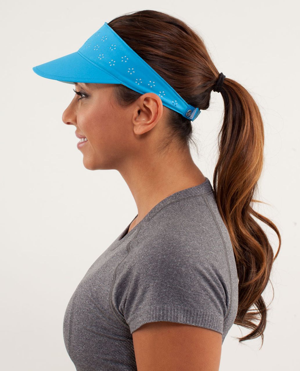 Lululemon Shady Lady Run Visor - Beach Blanket Blue / Aquamarine