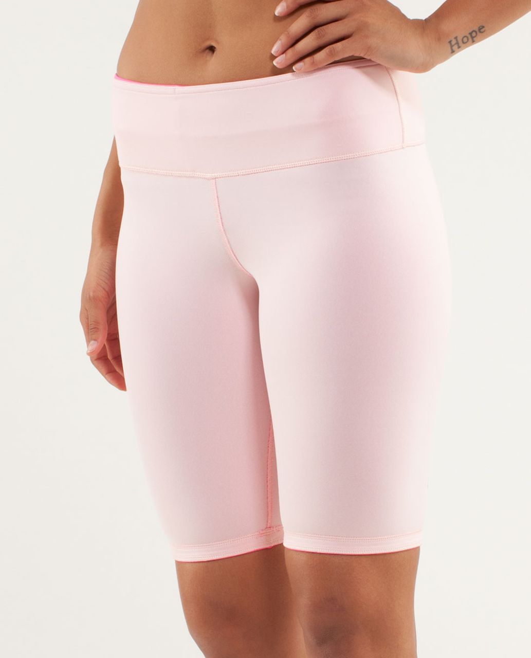 Lululemon Reverse Groove Short (Tall) - Parfait Pink / Pinkelicious