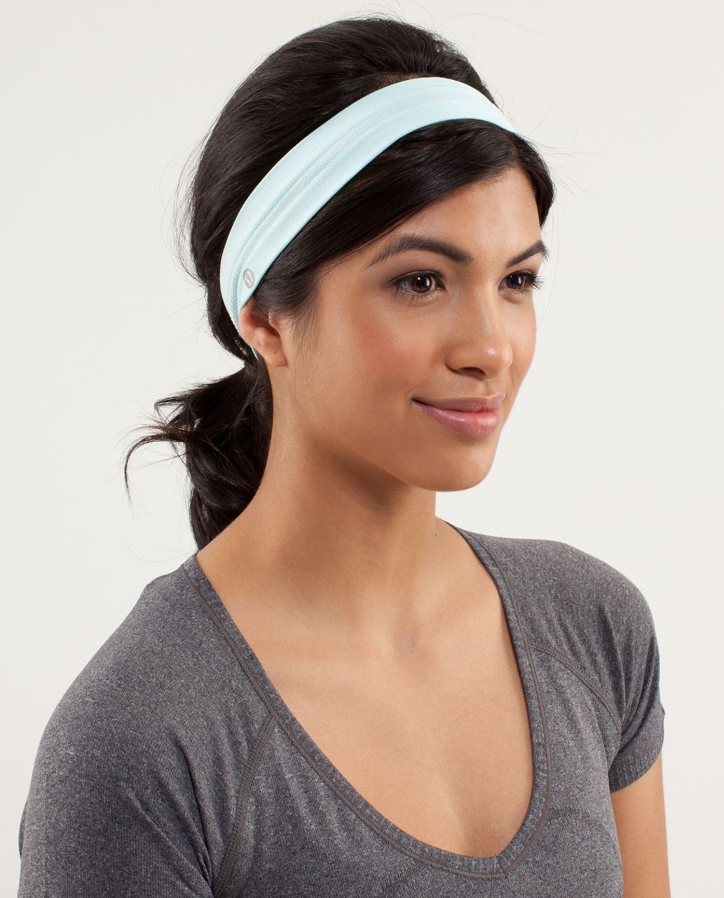 Lululemon Swiftly Headband - Aquamarine - lulu fanatics