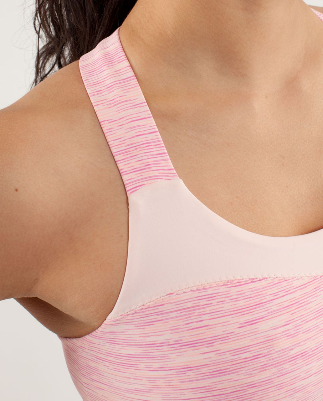 Lululemon Run:  Hook Me Up Bra - Wee Are From Space Parfait Pink