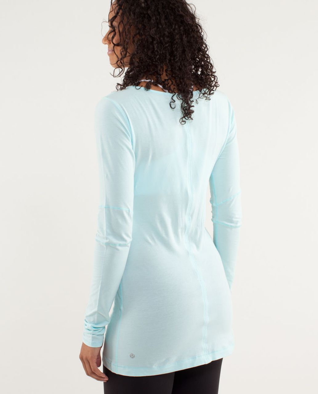 Lululemon Devotion Long Sleeve Tee - Aquamarine