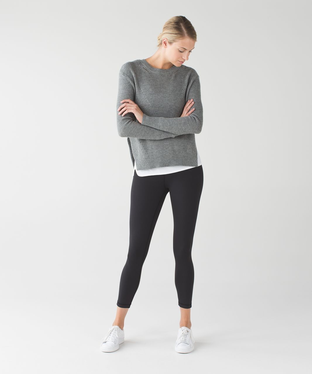 Lululemon High Times Pant - Cyber Stripe White Silver Fox - lulu fanatics