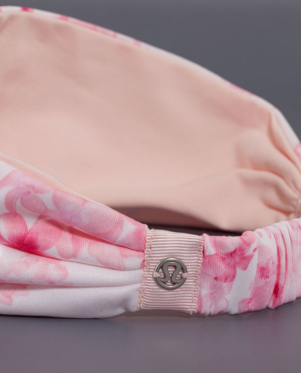 Lululemon Bang Buster Headband *Reversible - Frangipani Parfait Pink / Parfait Pink