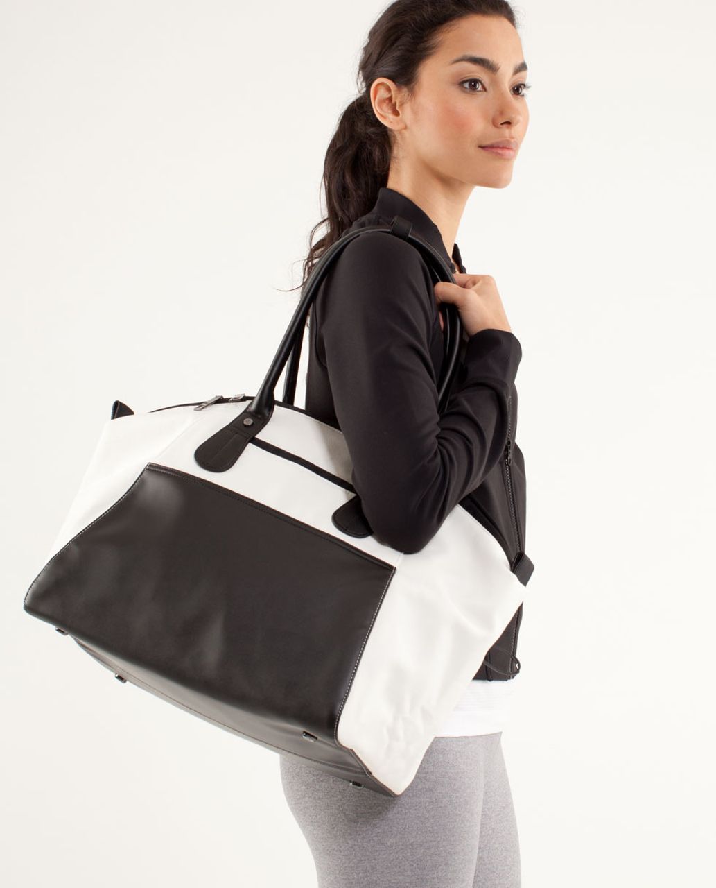 Lululemon Vinyasa To Vino Bag *Canvas - Natural / Black