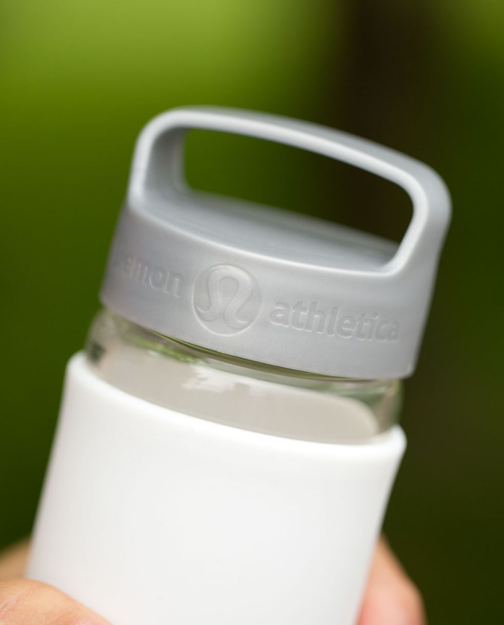 Lululemon Pure Balance Water Bottle - White /  Silver