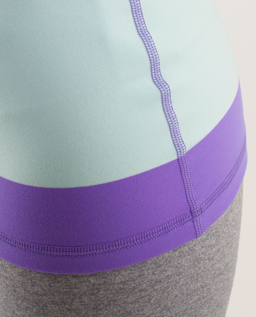 Lululemon Power Y Tank *Luon Light - Bold Stripe Power Purple