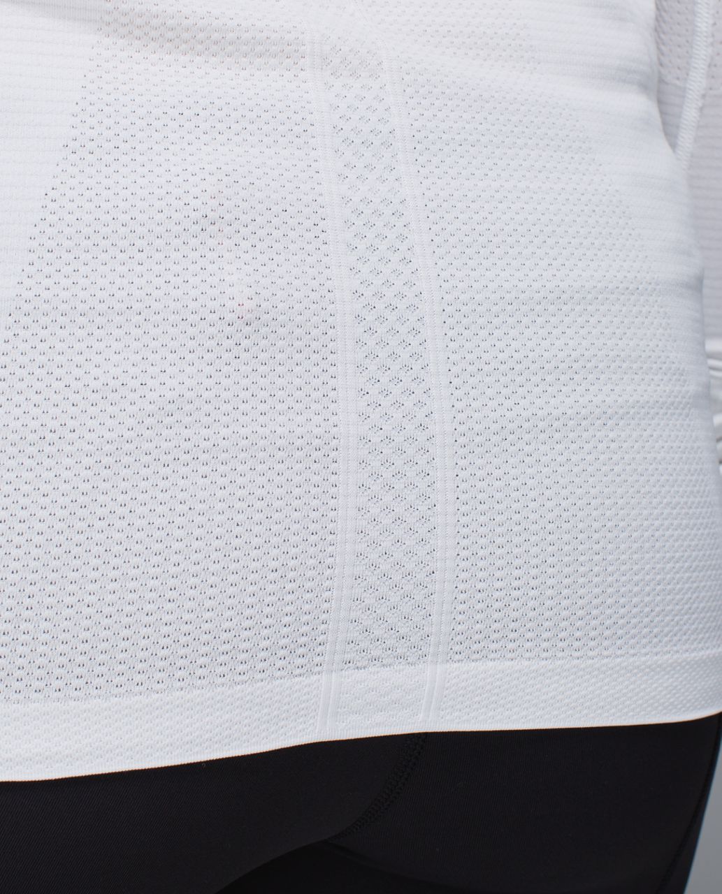 Lululemon Run:  Swiftly Tech Long Sleeve Scoop - White