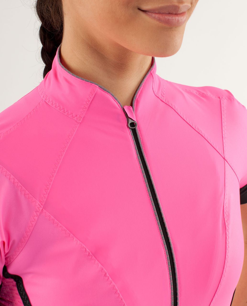 Lululemon Paceline Jersey - Pinkelicious