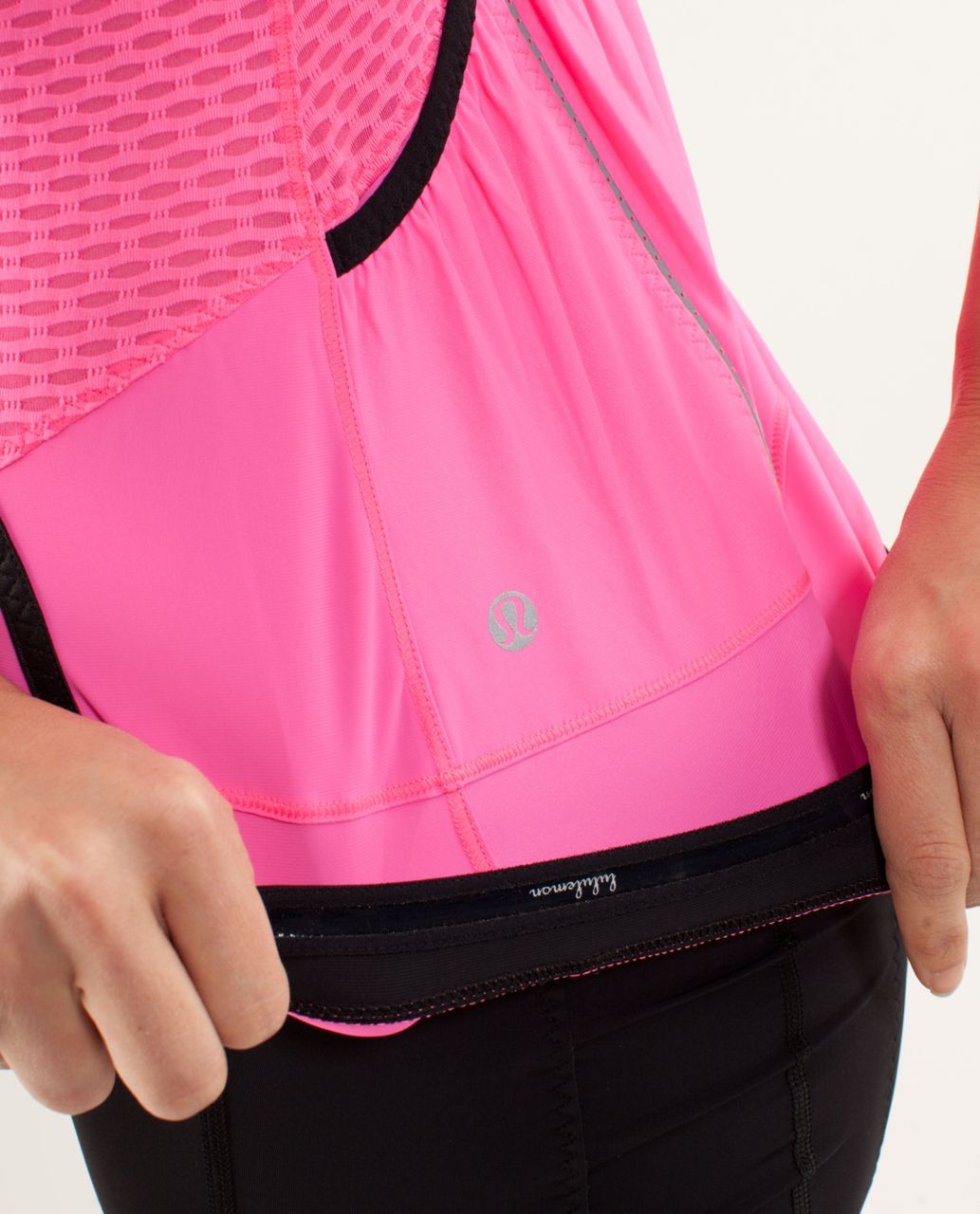 Lululemon Paceline Jersey - Pinkelicious