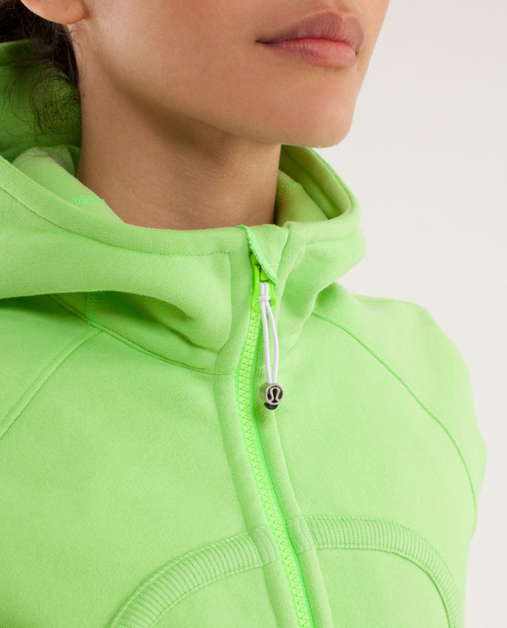 Lululemon Scuba Hoodie *Stretch (Lined Hood) - Zippy Green