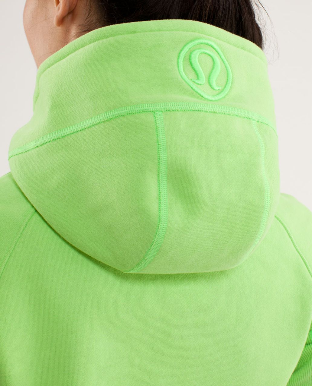 Lululemon Scuba Hoodie *Stretch (Lined Hood) - Zippy Green