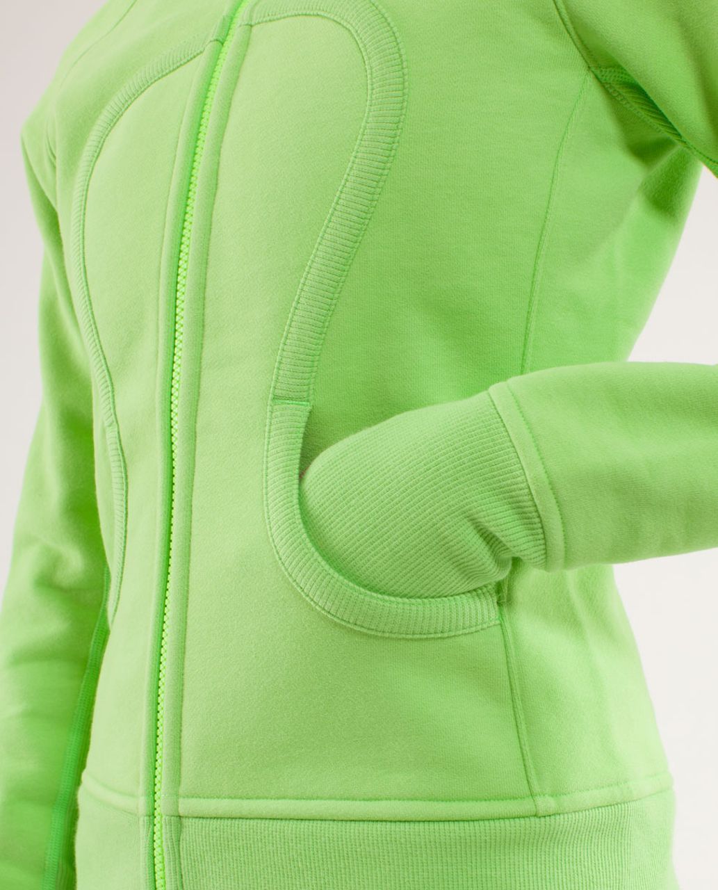 Lululemon Scuba Hoodie *Stretch (Lined Hood) - Zippy Green