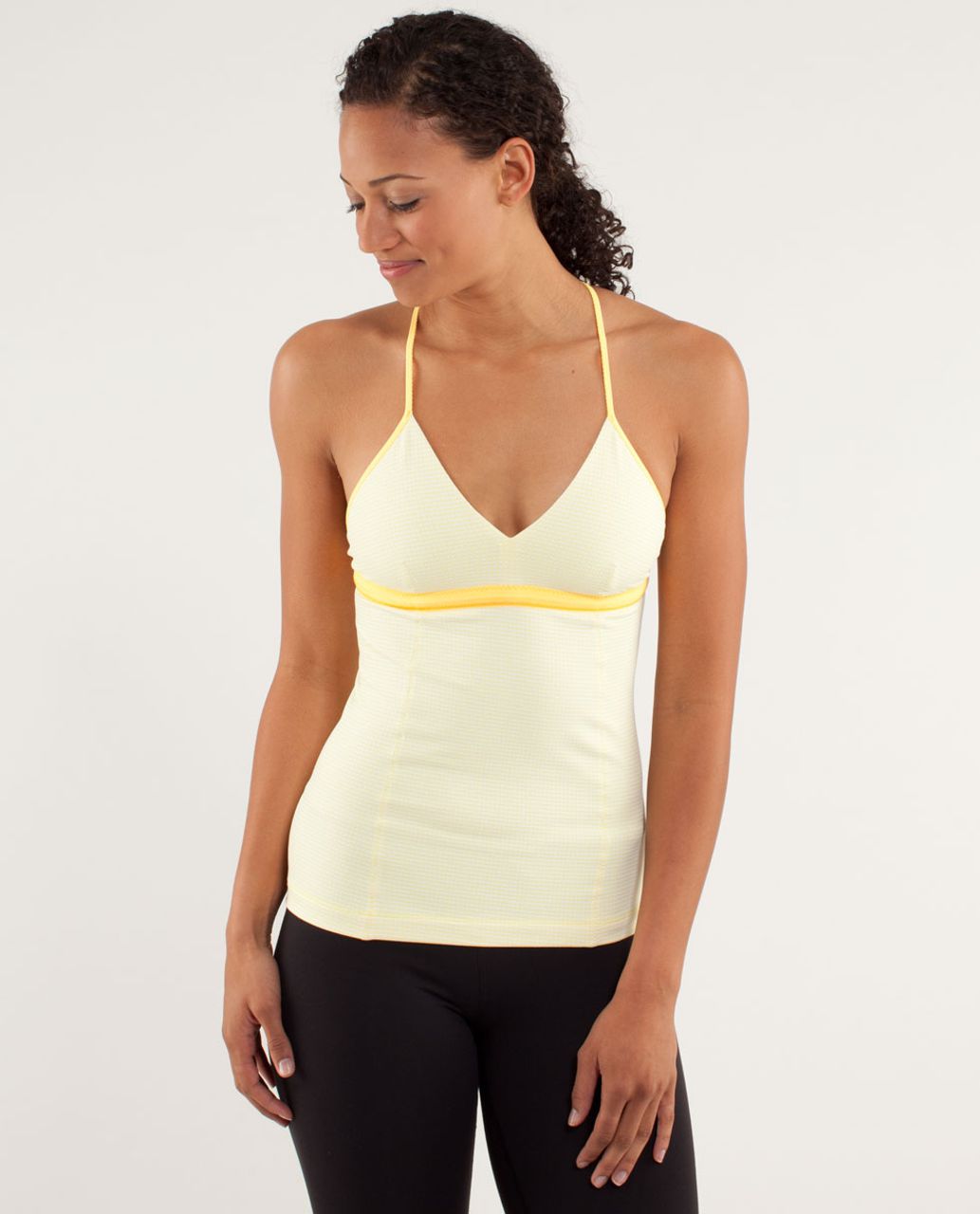 Lululemon Love-Ly Tank - Mellow Lemon / Burning Yellow