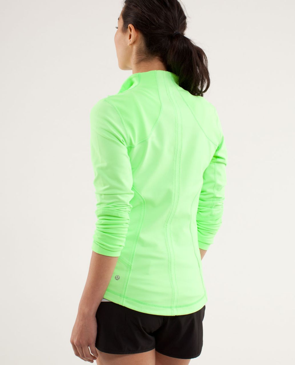 Lululemon Forme Jacket - Zippy Green - lulu fanatics