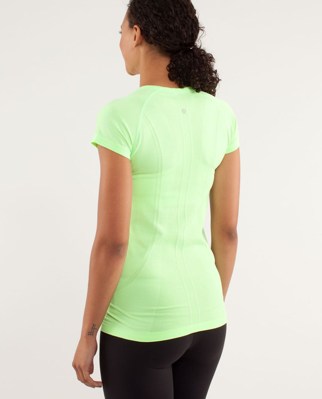 Lululemon Run:  Swiftly Tech Short Sleeve - Zippy Green