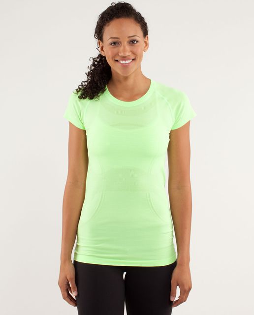 Lululemon Swiftly Tech Short Sleeve Shirt 2.0 In Everglade Green/everglade  Green