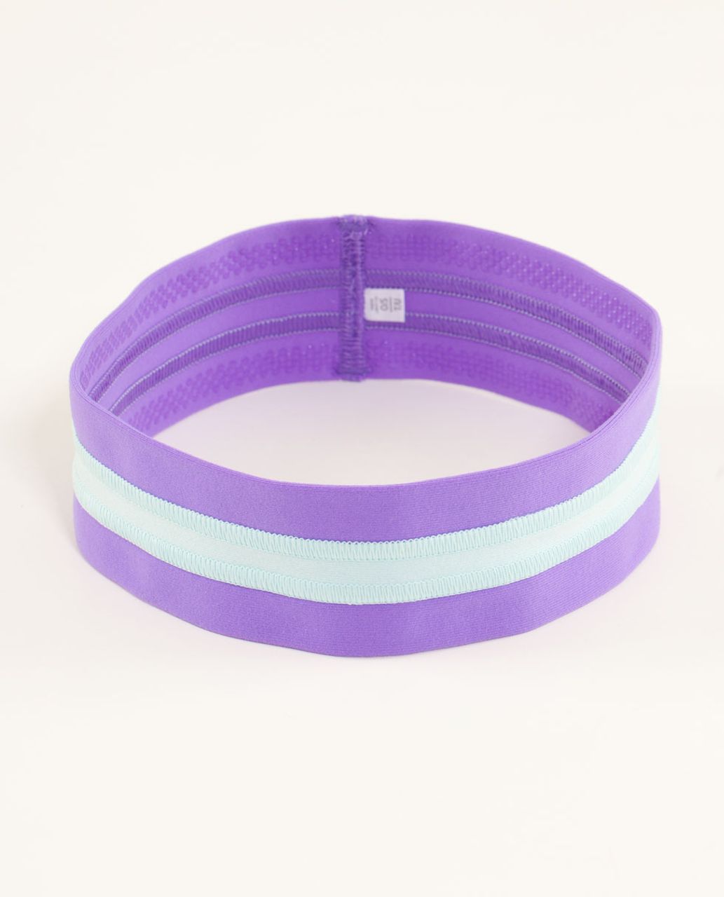 Lululemon Fly Away Tamer Headband - Power Purple / Aquamarine