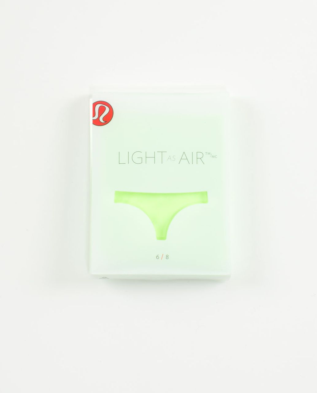 Lululemon Light As Air Thong - Zippy Green