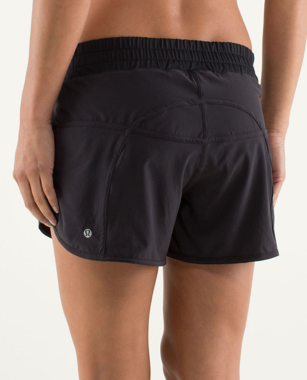 Lululemon Run:  Track Attack Short - Black