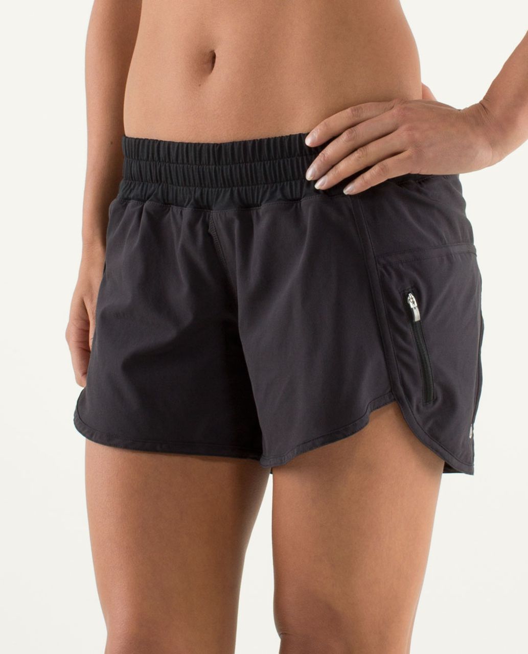 Lululemon Run:  Track Attack Short - Black