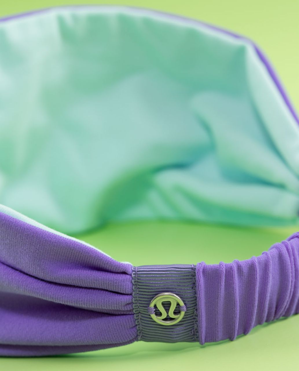 Lululemon Bang Buster Headband *Reversible - Power Purple / Aquamarine