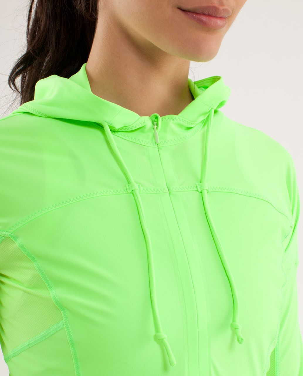 Lululemon Runbeam Hoodie - Zippy Green