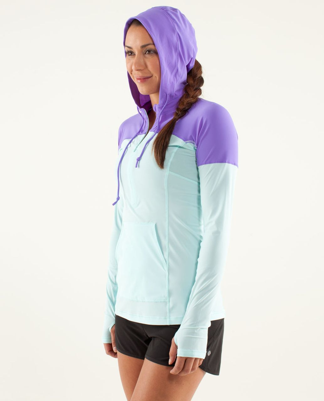 lululemon athletica, Tops, Lululemon Runbeam Hoodie Lullaby Size 8