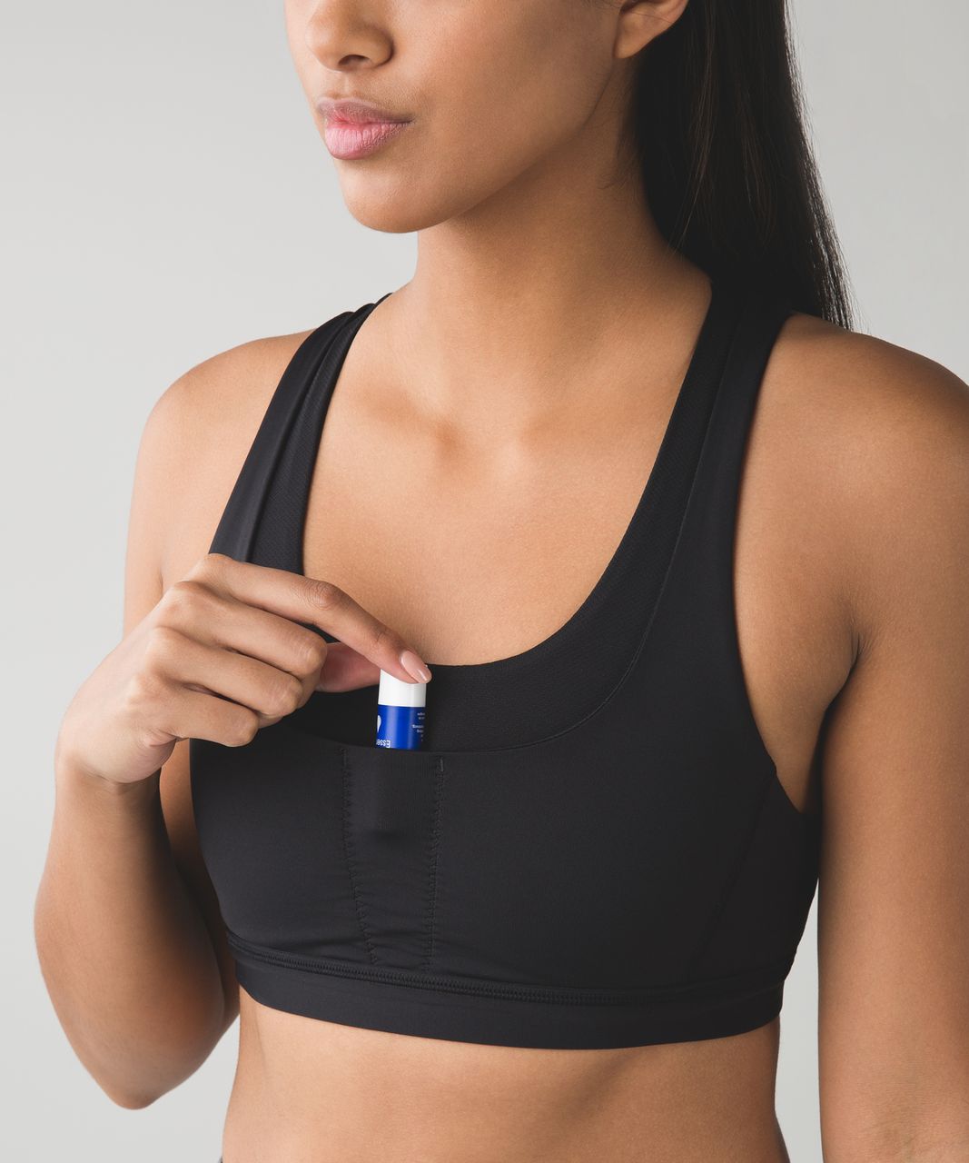 Lululemon Run:  Stuff Your Bra II - Black