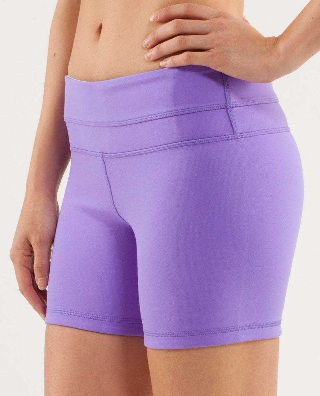 Lululemon Reverse Groove Short (Regular) - Power Purple / Aquamarine