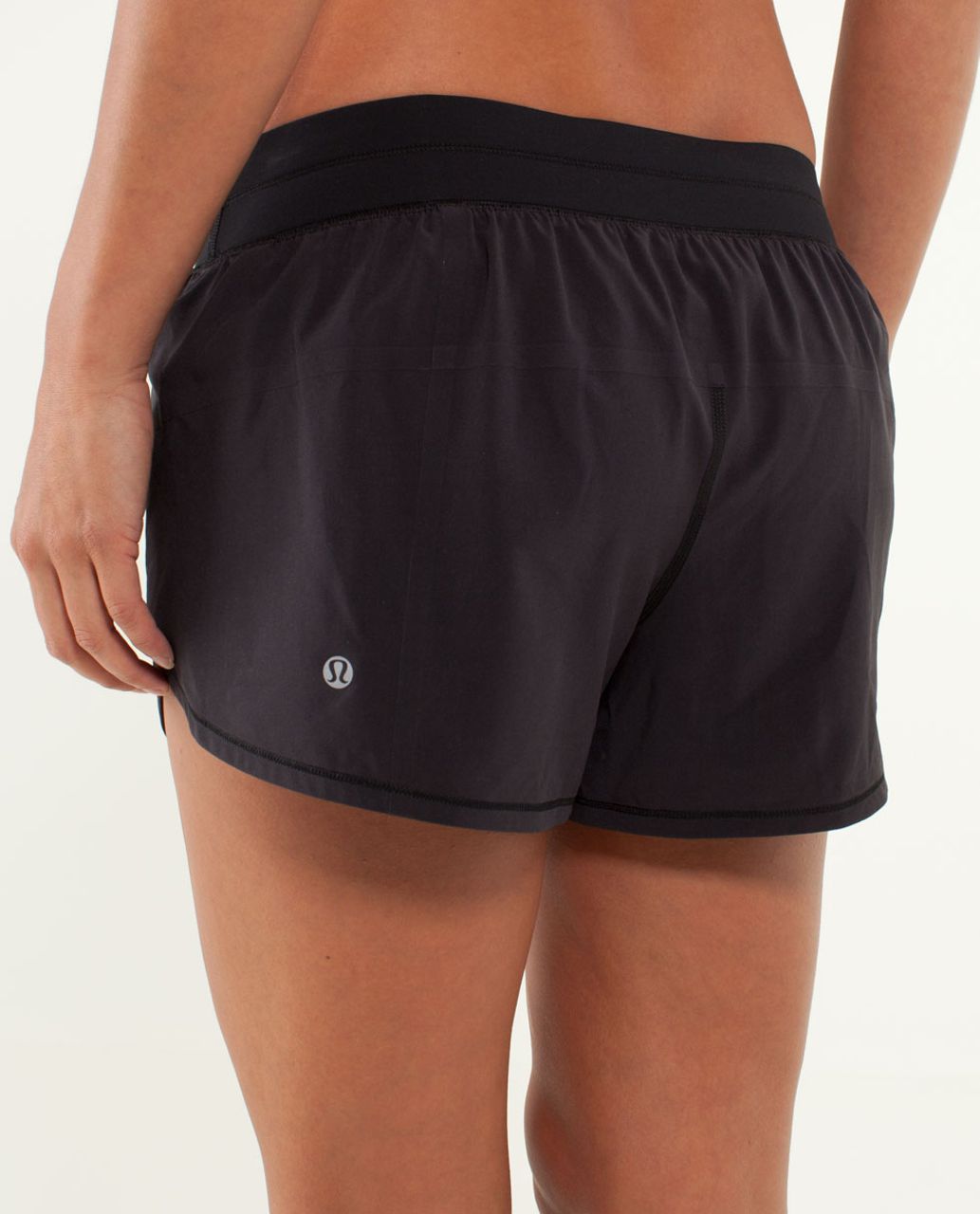 Lululemon Run:  Breeze By Short - Black