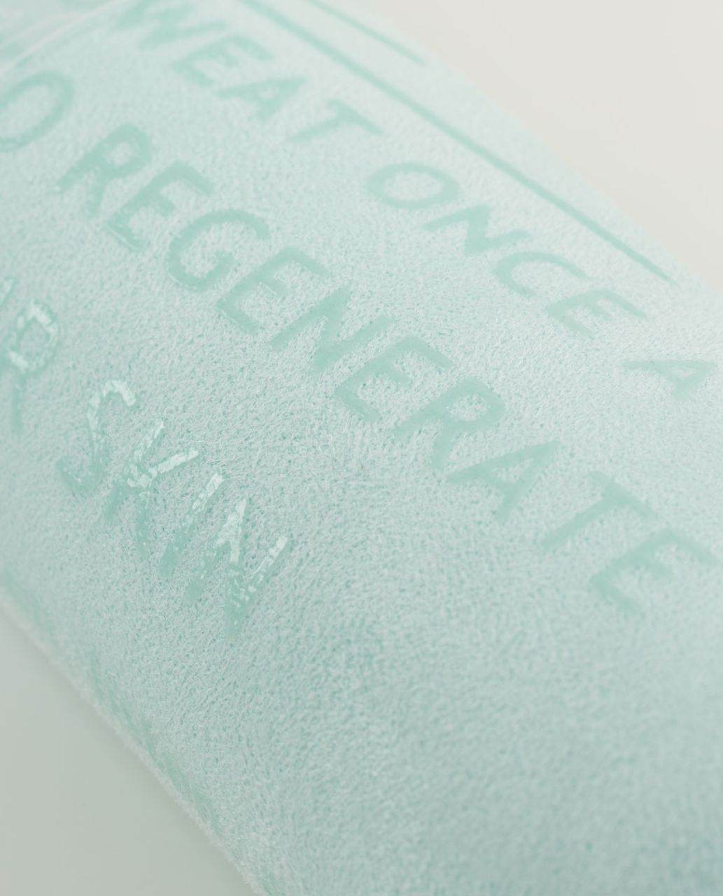 Lululemon The (Towel) Mat - Aquamarine / Deep Coal