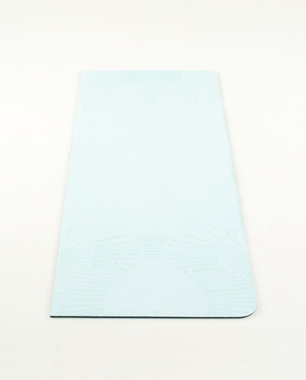 Lululemon The (Towel) Mat - Aquamarine / Deep Coal