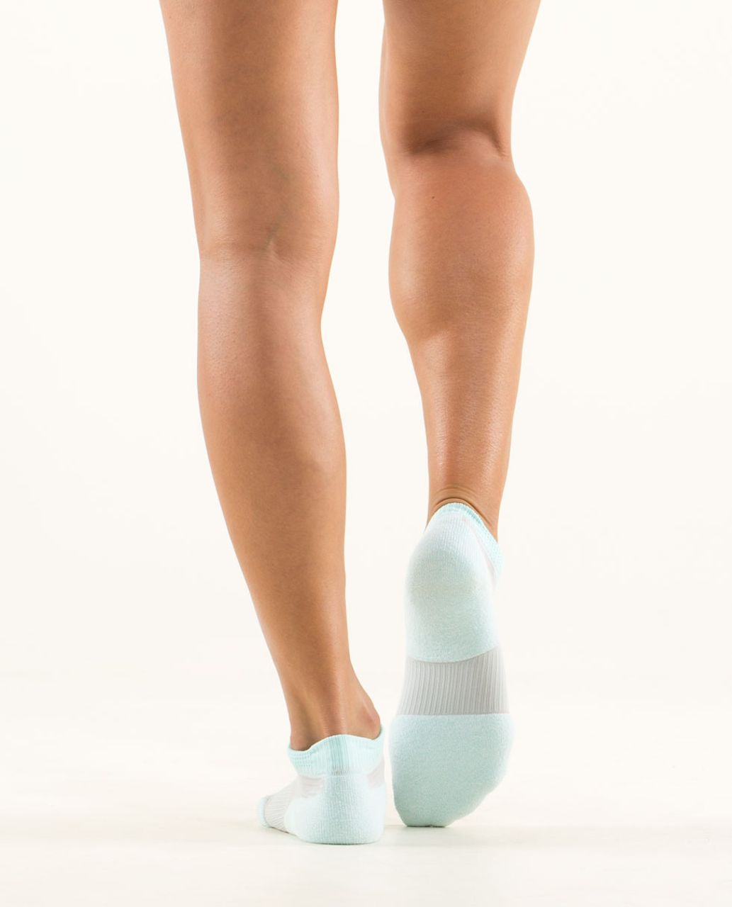 Lululemon Women's Ultimate Padded Run Sock - Aquamarine / Silver