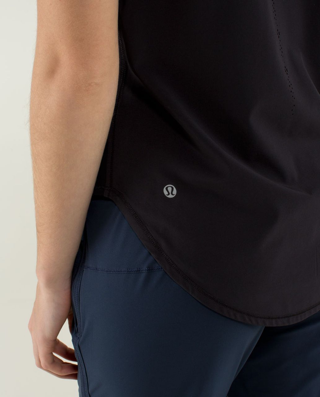 Lululemon Hot Hitter Sleeveless Polo - Black