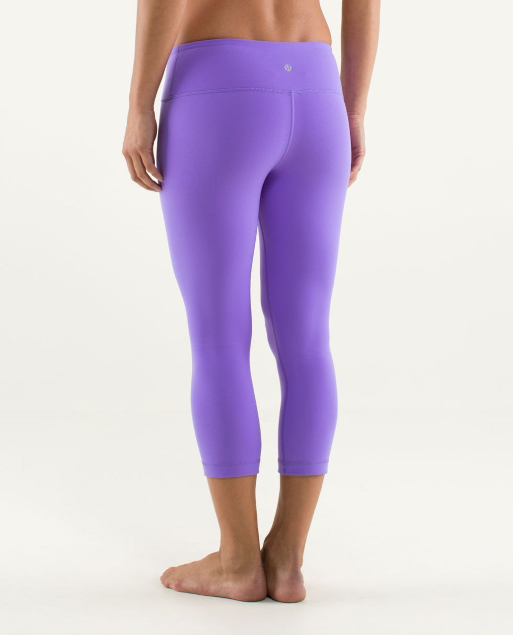 Lululemon Wunder Under Twiggy Nimbus Soot Light High Waisted Crop Leggings 4  - $14 - From Galore