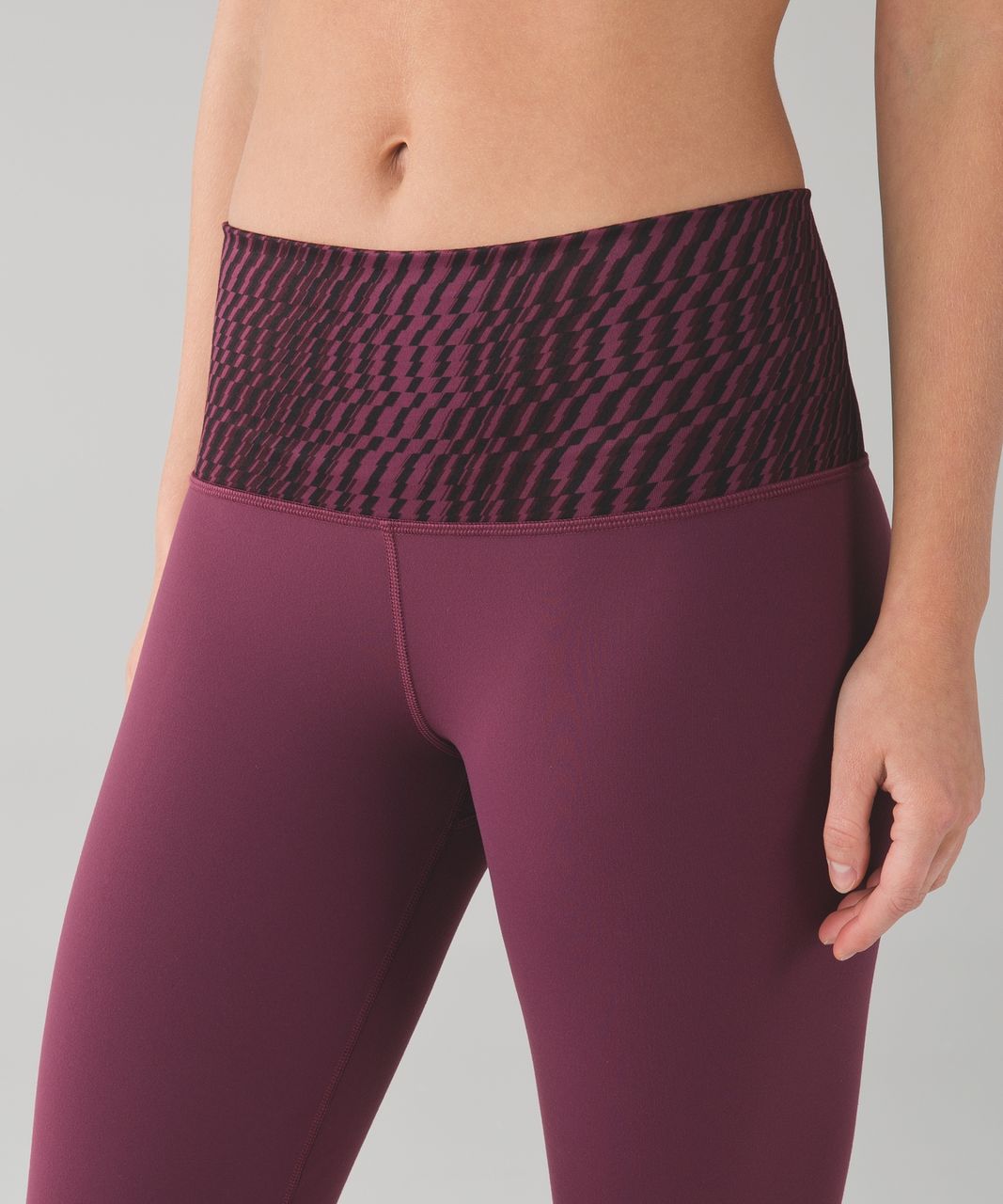 Lululemon Groove Pant *Full-On Luon (Regular) - Black / Shine Dot Black /  Ghost - lulu fanatics