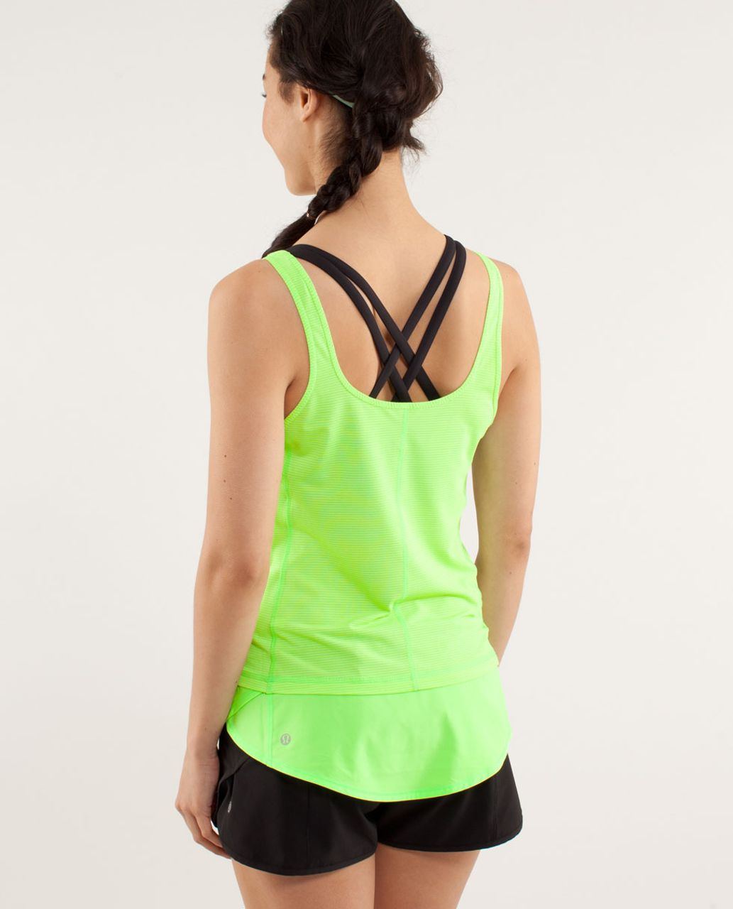 Lululemon Run:  Mod Moves Singlet - Zippy Green